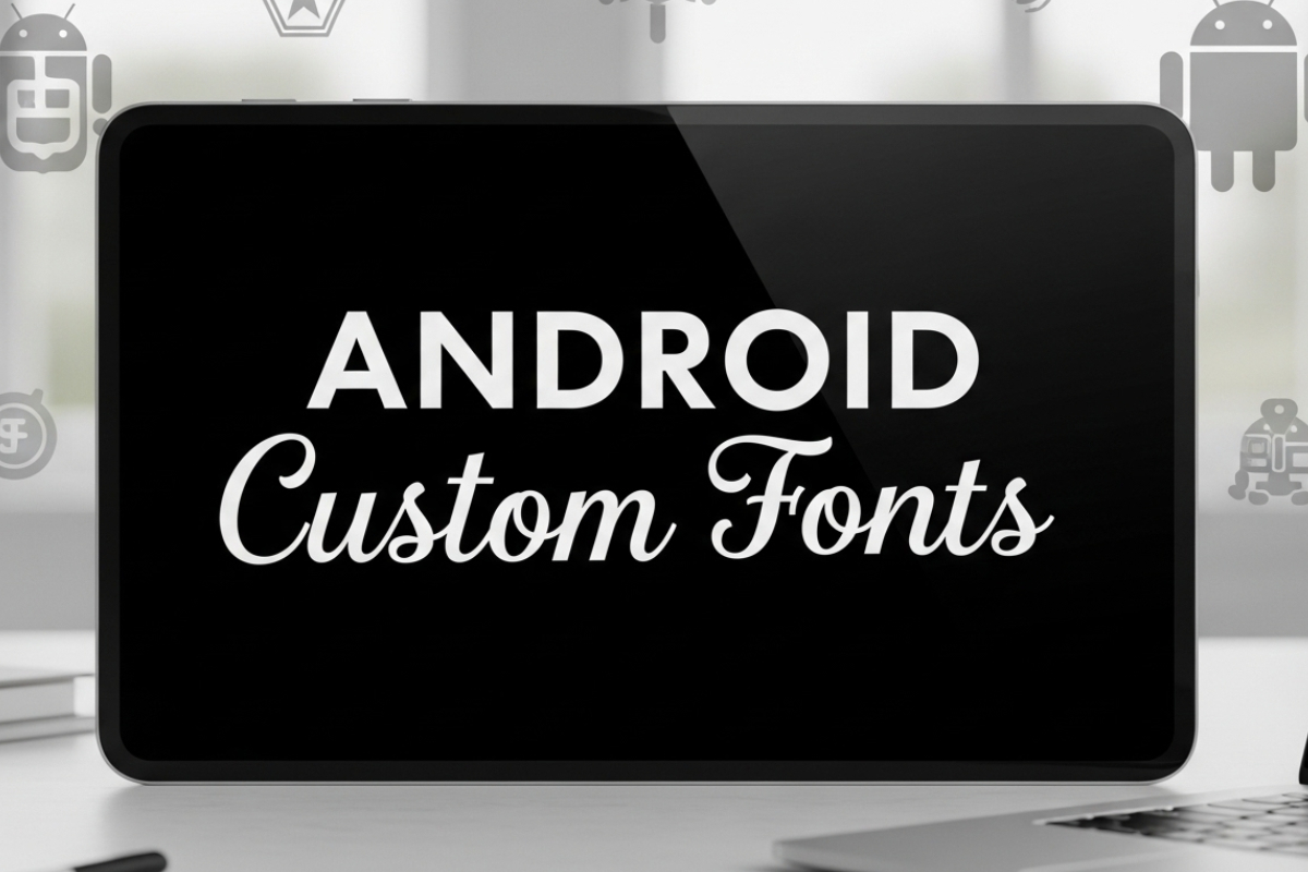 Using Custom Fonts in Android Apps While Respecting Font Licensing Requirements